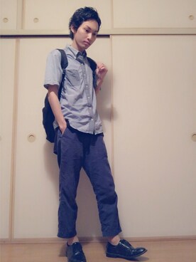 「Magazines（マガジンズ）のアイテム」を使った、白王子ゆーや@Twitchさん（メンズ・175cm）の夏コーディネート