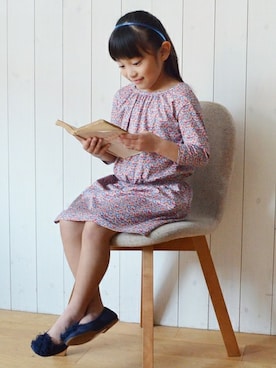 「SHIPS（シップス）のアイテム」を使った、まりかちゃんさん（キッズ・120cm）の春コーディネート