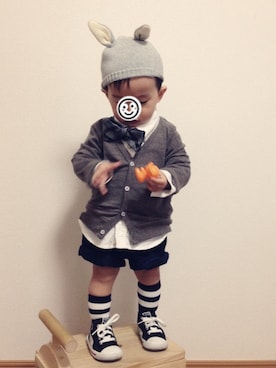 「おめかしコーデ」｜☺︎R♡Y☺︎さん（キッズ・80cm）の春コーディネート