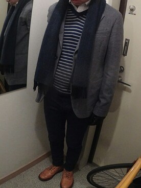 Meさん(メンズ・170cm)の冬コーディネート