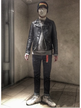 GOMAFU【singer】さん（メンズ・175cm）の春コーディネート