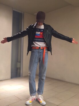 GOMAFU【singer】さん(メンズ・175cm)の春コーディネート