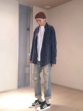 GOMAFU【singer】さん(メンズ・175cm)の春コーディネート