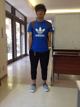 大西裕太さん（メンズ・175cm）の春コーディネート