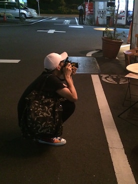 「Gosha Rubchinskiy（ゴーシャラブチンスキー）のアイテム（キャップ）」を使った、hidenujackさん（メンズ・180cm）の夏コーディネート