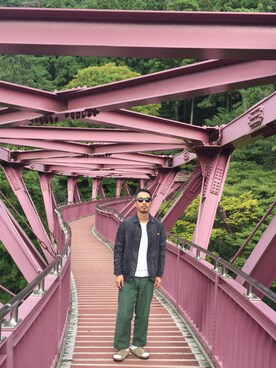 macoさん（メンズ・180cm）の秋コーディネート