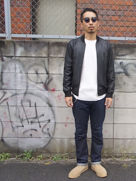 macoさん（メンズ・180cm）の秋コーディネート