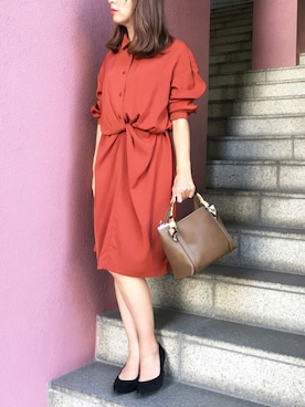 「PICCIN(PICCIN)」｜PICCINさん（レディース・154cm）の秋コーディネート