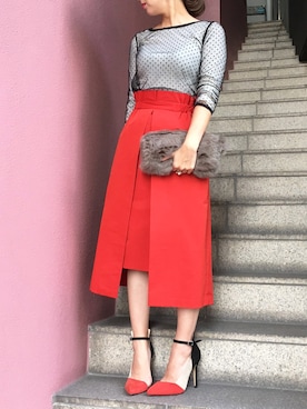 「PICCIN(PICCIN)」｜PICCINさん（レディース・154cm）の秋コーディネート