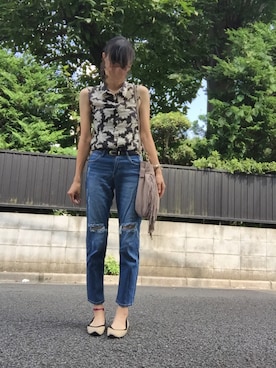 Mioさん（レディース・168cm）の夏コーディネート