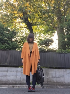 Mioさん（レディース・168cm）の秋コーディネート