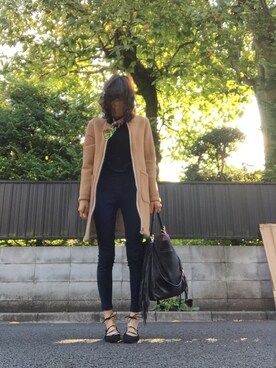 Mioさん（レディース・168cm）の秋コーディネート