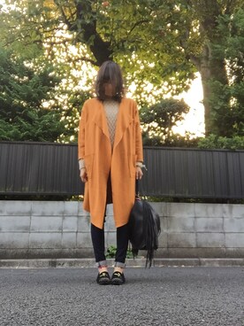Mioさん（レディース・168cm）の秋コーディネート