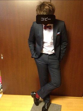 「Hush Puppies（ハッシュパピー）のアイテム（その他シューズ）」を使った、Takumiさん（メンズ・179cm）の冬コーディネート