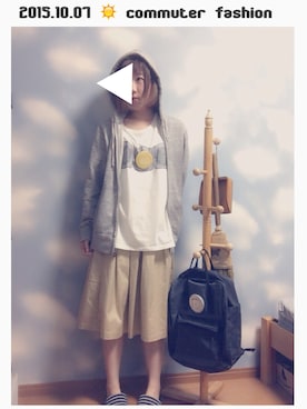 「ムー部」｜moonちゃん。さん（レディース・154cm）の秋コーディネート