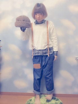 moonちゃん。さん(レディース・154cm)の秋コーディネート