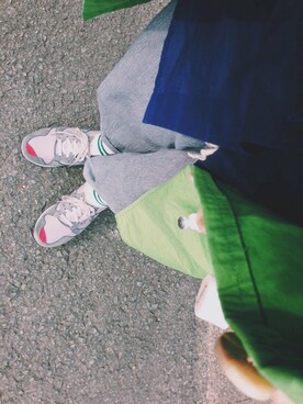 「le coq sportif」｜「アイテム（ステンカラーコート）」を使った、fu ta baさん（レディース・154cm）の春コーディネート