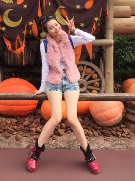 「wearsg」｜「アイテム（チェスターコート）」を使った、candyiceさん（レディース・164cm）の秋コーディネート