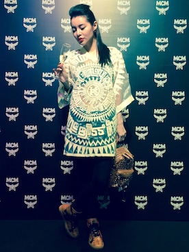 「wearsg」｜「アイテム（Tシャツ/カットソー）」を使った、candyiceさん（レディース・164cm）の秋コーディネート