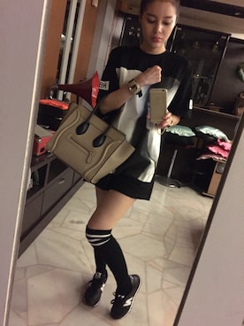 「wearsg」｜「アイテム（アナログ腕時計）」を使った、candyiceさん（レディース・164cm）の冬コーディネート