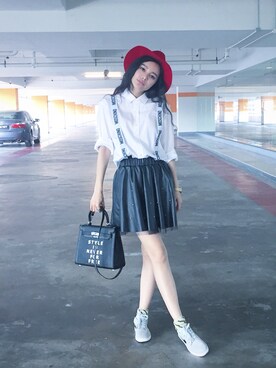 「wearsg」｜「アイテム（ハンドバッグ）」を使った、candyiceさん（レディース・164cm）の夏コーディネート