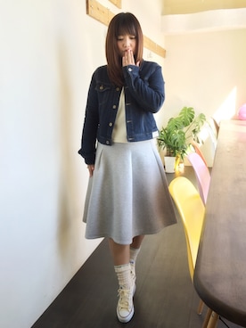 「ボンディング」｜「アイテム（その他）」を使った、きょんぴぃさん（レディース・154cm）の冬コーディネート