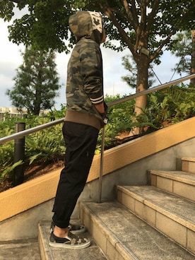 松下晋弥さん(メンズ・168cm)の夏コーディネート