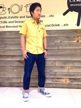 toshioさん（メンズ・168cm）の夏コーディネート