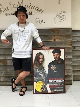 toshioさん（メンズ・168cm）の夏コーディネート