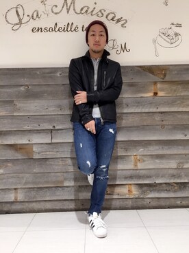 toshioさん（メンズ・168cm）の秋コーディネート