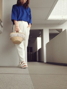 hiiibarさん（レディース・157cm）の夏コーディネート