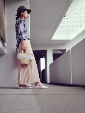 hiiibarさん（レディース・157cm）の夏コーディネート