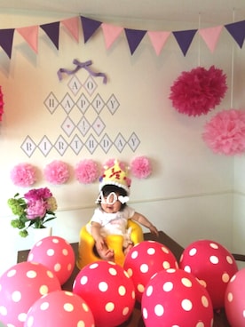 「HalfBirthday」｜AO❤︎さん（キッズ・70cm）の秋コーディネート
