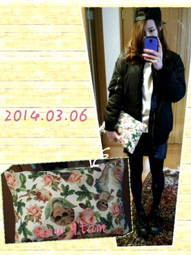 「タートル」｜「アイテム（ブルゾン）」を使った、y.sさん（レディース・164cm）の春コーディネート