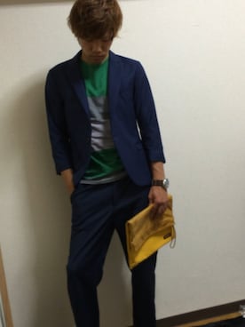 萌さん（メンズ・172cm）の夏コーディネート