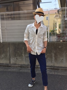 remoさん(メンズ・174cm)の春コーディネート