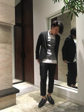 宍戸さん（メンズ・173cm）の秋コーディネート