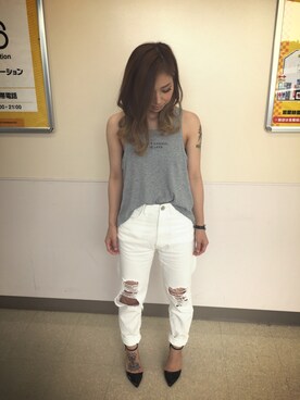 MKRKさん(レディース・156cm)の夏コーディネート