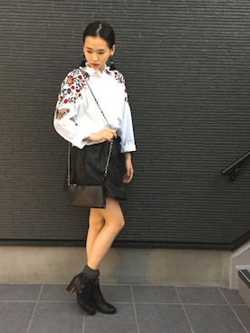 Moe Furukawaさんの（ZARA | ザラ）を使ったコーディネート