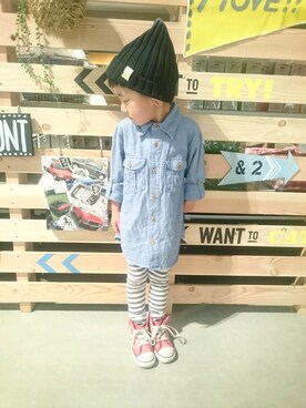 royさん(キッズ・100cm)の夏コーディネート