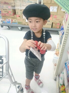 royさん(キッズ・100cm)の夏コーディネート