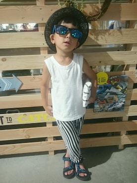 royさん(キッズ・100cm)の夏コーディネート