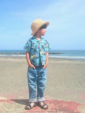 royさん（キッズ・110cm）の夏コーディネート
