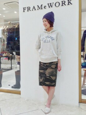 FRAMeWORK京都　mochiさんのコーディネート