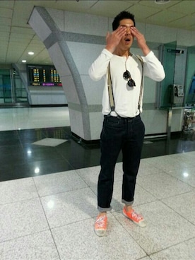 「spectator（スペクテーター）のアイテム」を使った、The Gentさん（メンズ・180cm）の冬コーディネート