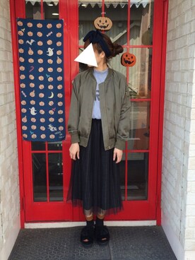 chocomintさん（レディース・154cm）の秋コーディネート