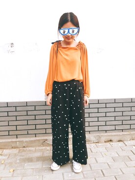 1am2childさん（レディース・158cm）の秋コーディネート