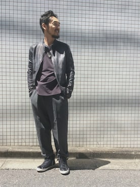 「RAWLIFE（ロウライフ）のアイテム」を使った、shiroさん（メンズ・167cm）の夏コーディネート