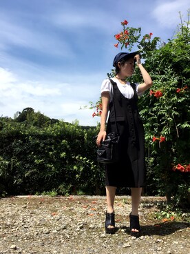 ののさん（レディース・153cm）の夏コーディネート