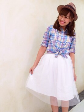 tam.さん（レディース・158cm）の夏コーディネート